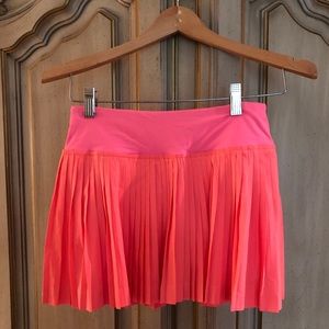 Lululemon Coral Tennis Skort